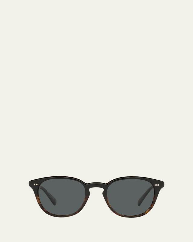 Desmon Round Acetate Sunglasses
